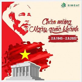 CHÀO MỪNG KỶ NIỆM 77 NĂM NGÀY QUỐC KHÁNH 02/9/1945 - 02/9/2022