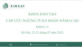 TUYỂN SINH “LỚP HỌC CẤP CỨU NGỪNG TUẦN HOÀN NÂNG CAO” KHÓA 11